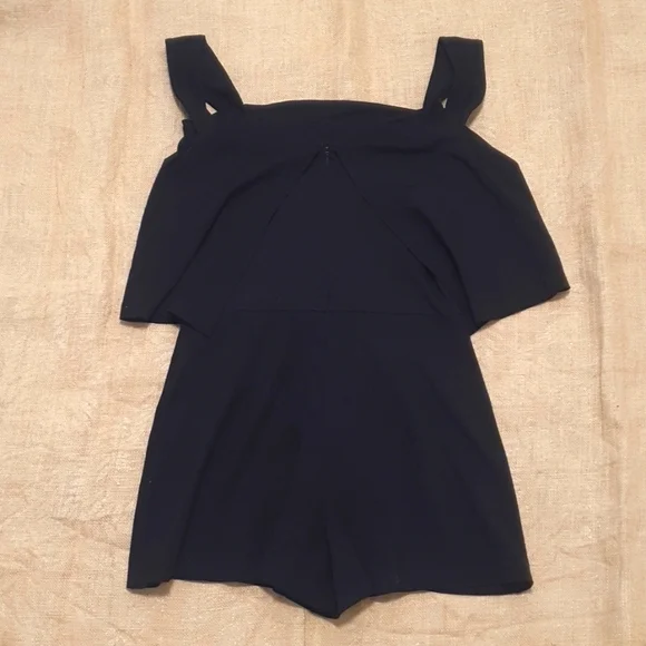 Sportsgirl Size L (Approx 14) Black Romper - Picture 3 of 5